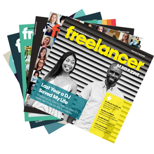 Freelancer Magazine issues 1 to 6