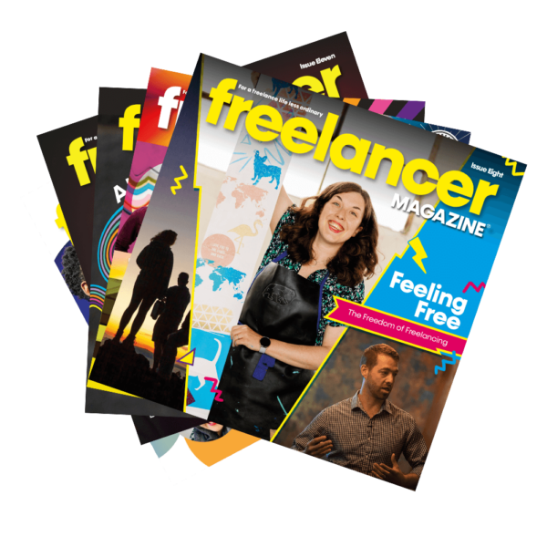 Freelancer Magazine issues 8 to 14