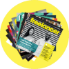 Copies of Freelancer Magazine